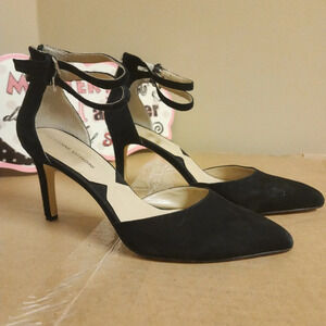 Leather Nevi heels by Adrienne Vittadini, Sz 10M